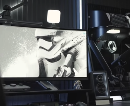 게이밍 화면 이미지