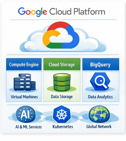 AWS와 GCP 주요 서비스와 클라우드 개념을 비교